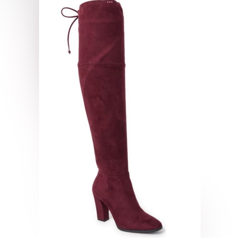 VINCE CAMUTO Tapley Thigh-High Boots – Size 7M Color: Elderberry Size 7